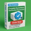 Social Media Verification Verification Documents PDF Facebook Verification Documents