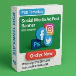 Social Media Ad Post Banner PSD Template