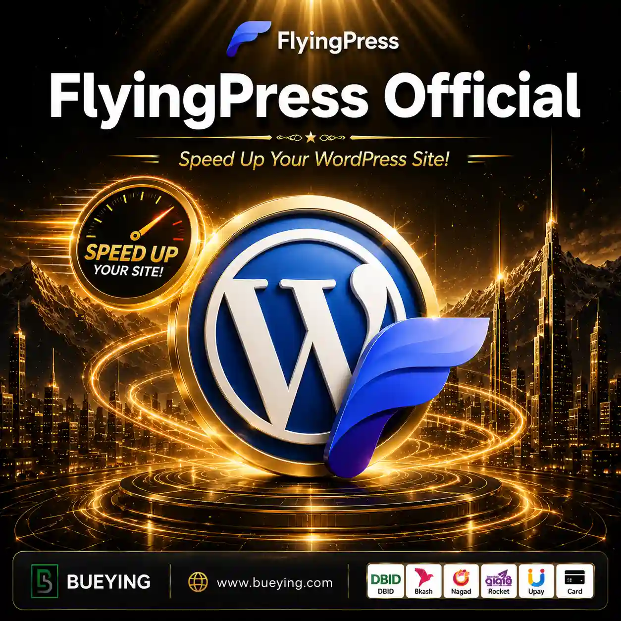 FlyingPress – All-in-One WordPress Speed & Cache Plugin