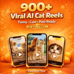 Cat Reels Bundle Funny Viral AI Cat Videos