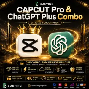 CapCut Pro & ChatGPT Plus Combo Official Subscription